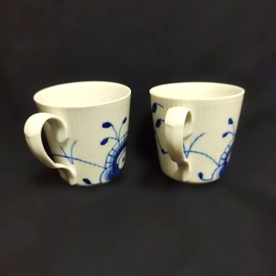 【未使用・箱入・4点セット】ロイヤルコペンハーゲン　プレート☓2、カップ☓2