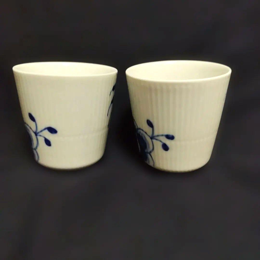 【未使用・箱入・4点セット】ロイヤルコペンハーゲン　プレート☓2、カップ☓2