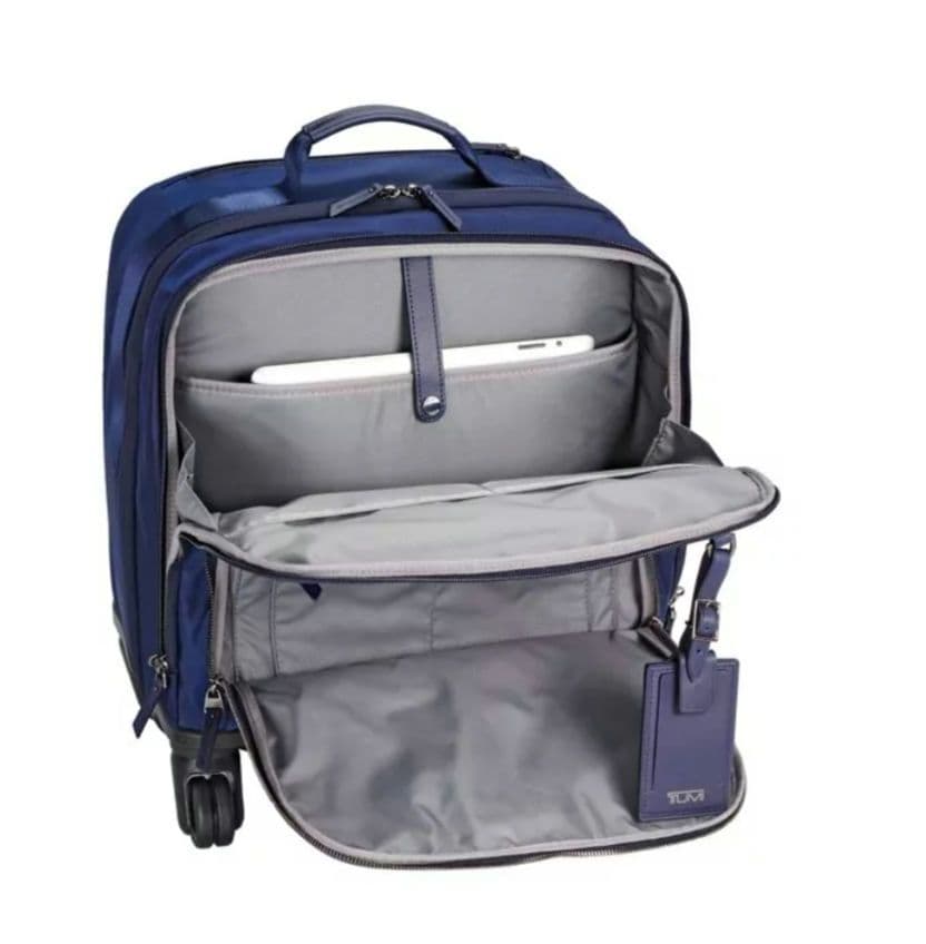 美品【TUMI 】ネイビー 4輪キャリーケー TUMI VOYAGEUR