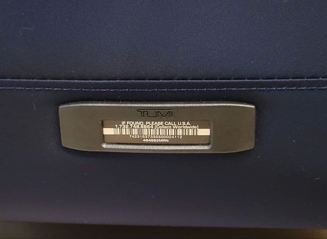 美品【TUMI 】ネイビー 4輪キャリーケー TUMI VOYAGEUR