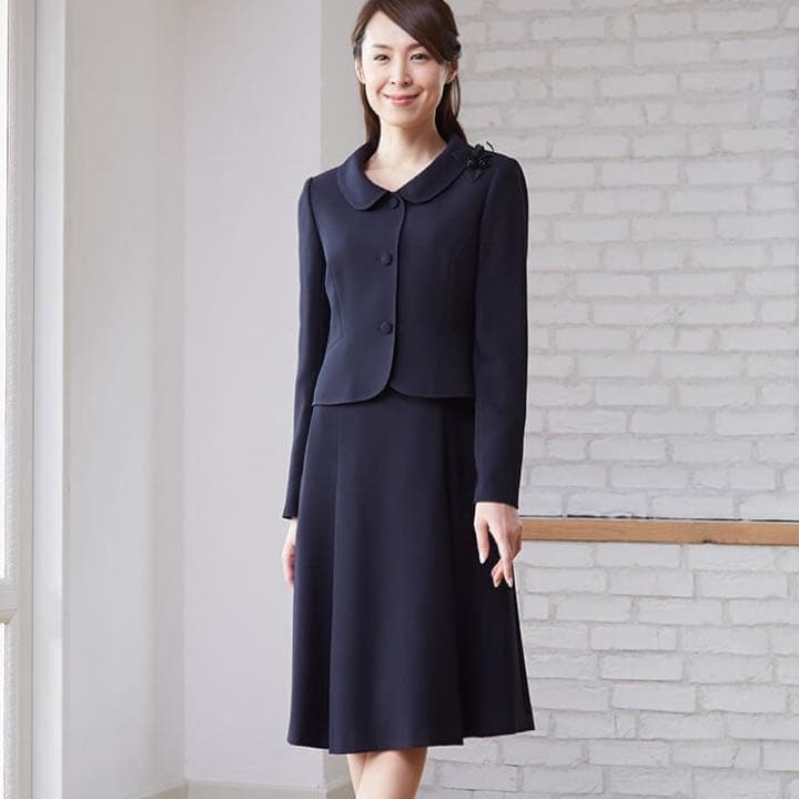 お受験スーツ【濃紺】11号　東京ソワール