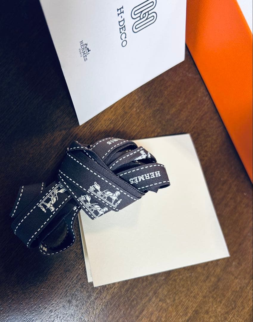 エルメス HERMÈS デザートプレート〈Hデコ〉レッド　ペア