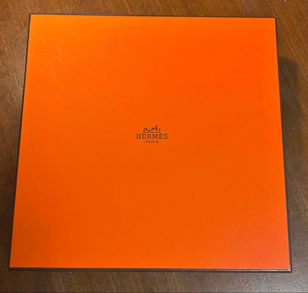 エルメス HERMÈS デザートプレート〈Hデコ〉レッド　ペア