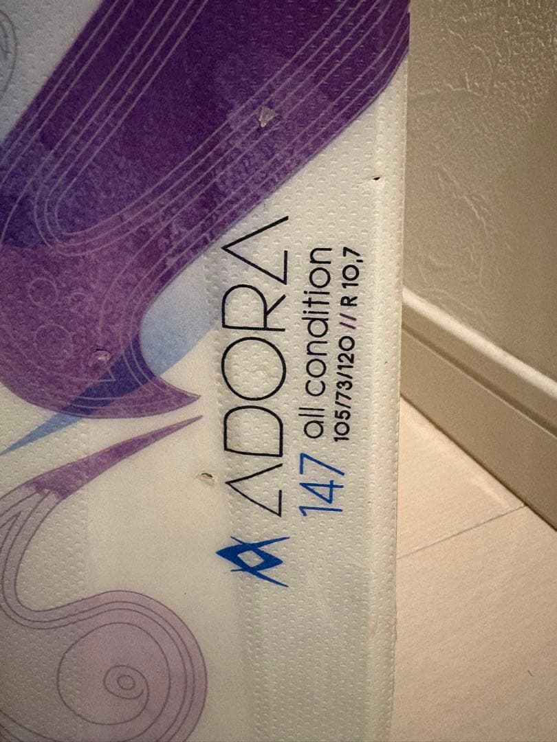 VÖLKL ADORA 147スキーとストックセット　ちゃんさん専用