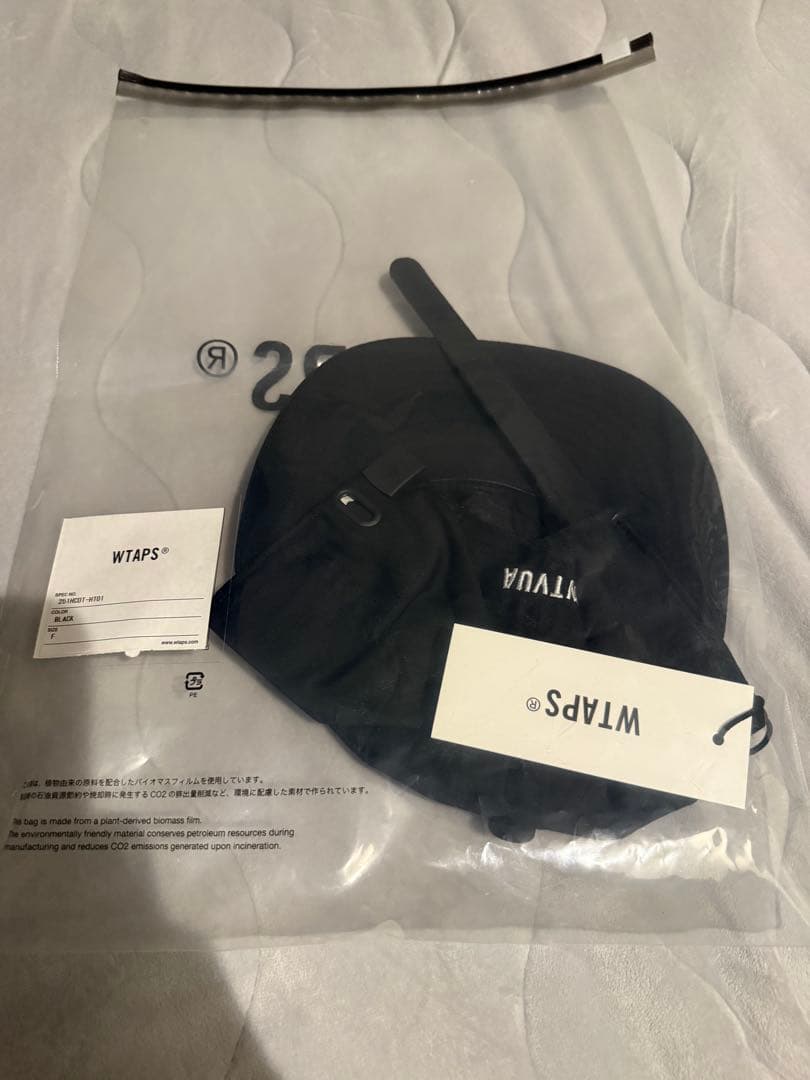 帽子 WTAPS T-6M 01 / Cap / Ctpl. Twill Black