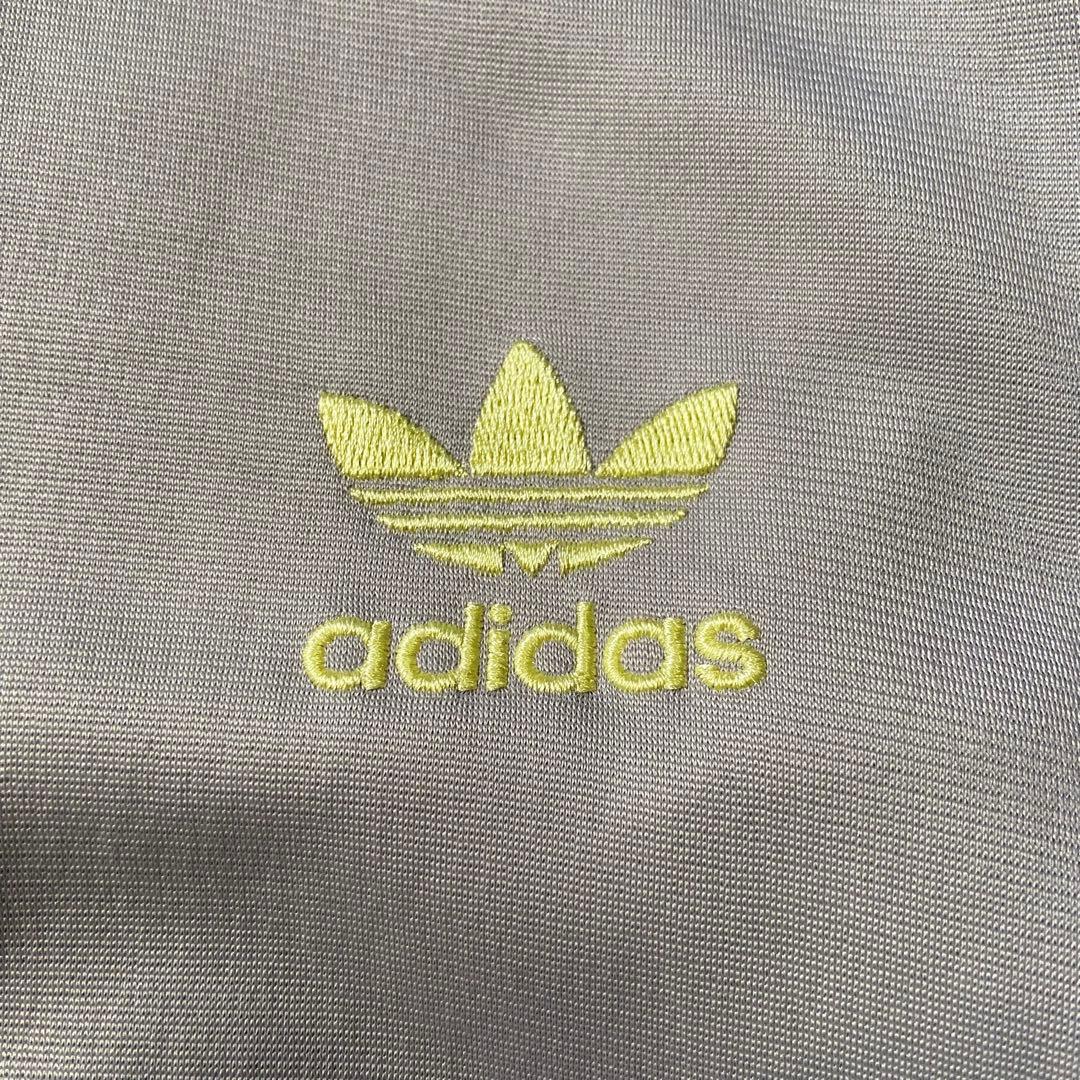 00s 古着 adidas トラックジャケット トレフォイル刺繍 希少カラー L