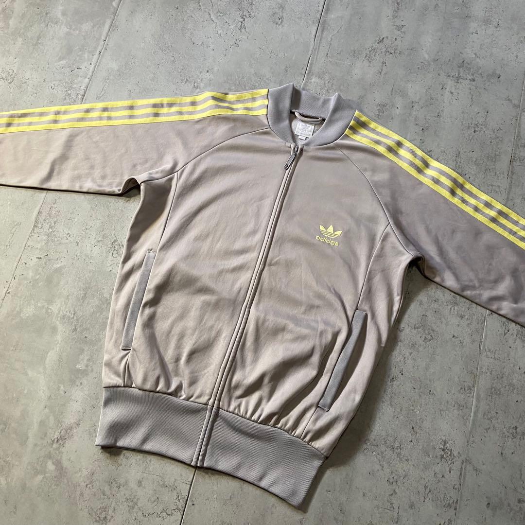 00s 古着 adidas トラックジャケット トレフォイル刺繍 希少カラー L