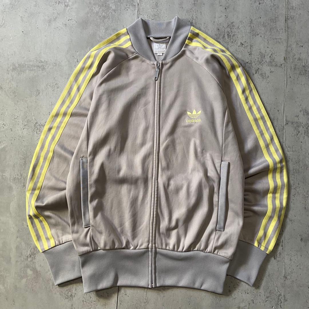 00s 古着 adidas トラックジャケット トレフォイル刺繍 希少カラー L