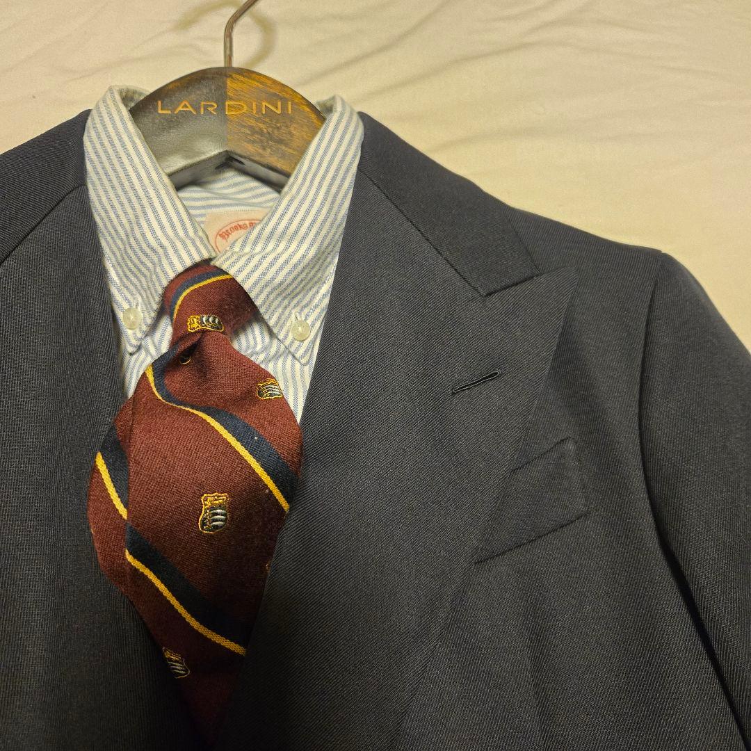 新品ラルフローレン　ストライプ　レジメンタル　ネクタイ　BEAMS F　アイビー