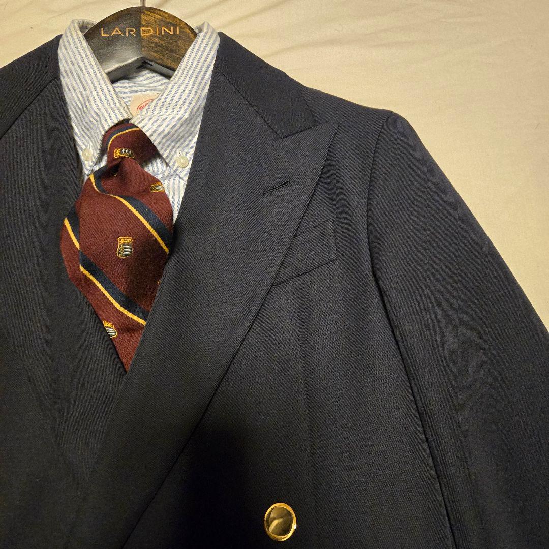 新品ラルフローレン　ストライプ　レジメンタル　ネクタイ　BEAMS F　アイビー