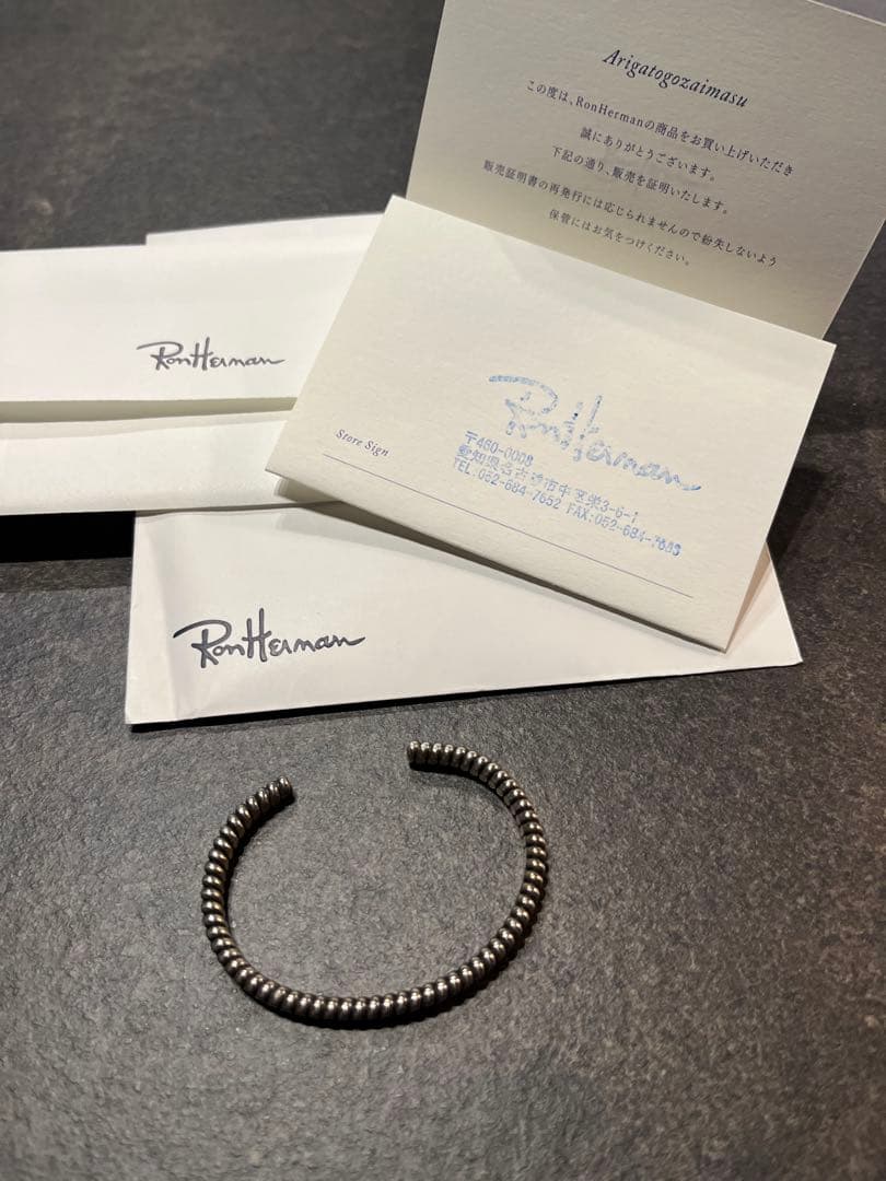 ロンハーマン　バングル　シルバー