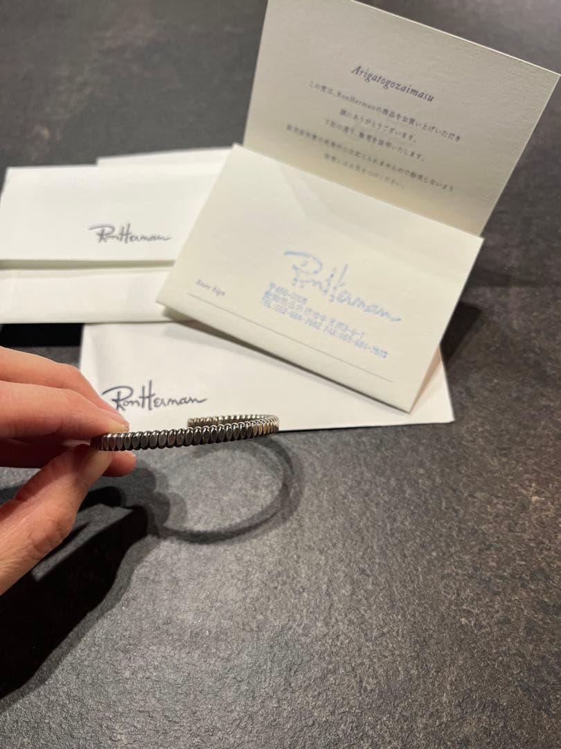 ロンハーマン　バングル　シルバー