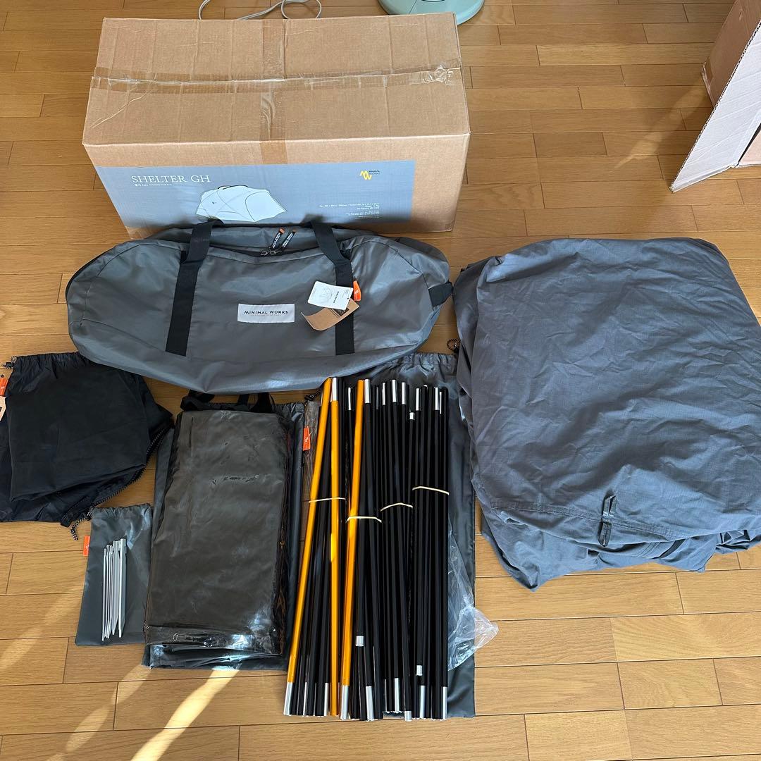 オプション付き!! ミニマルワークスSHELTER GH チャコール