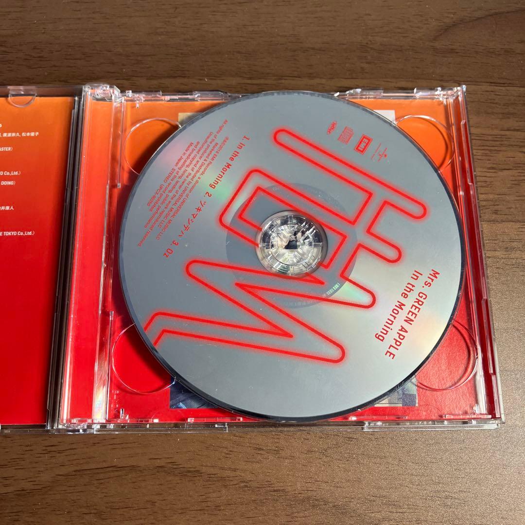 Mrs. GREEN APPLE In the Morning 初回限定版