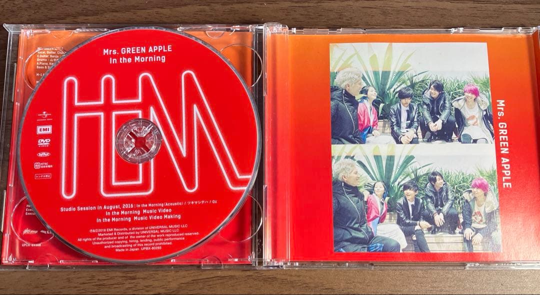 Mrs. GREEN APPLE In the Morning 初回限定版