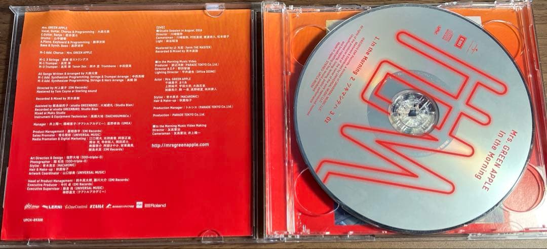 Mrs. GREEN APPLE In the Morning 初回限定版