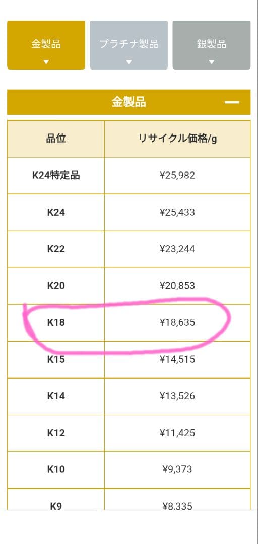訳あり　K18WG アーカークロスパブェネックレス 1.33g
