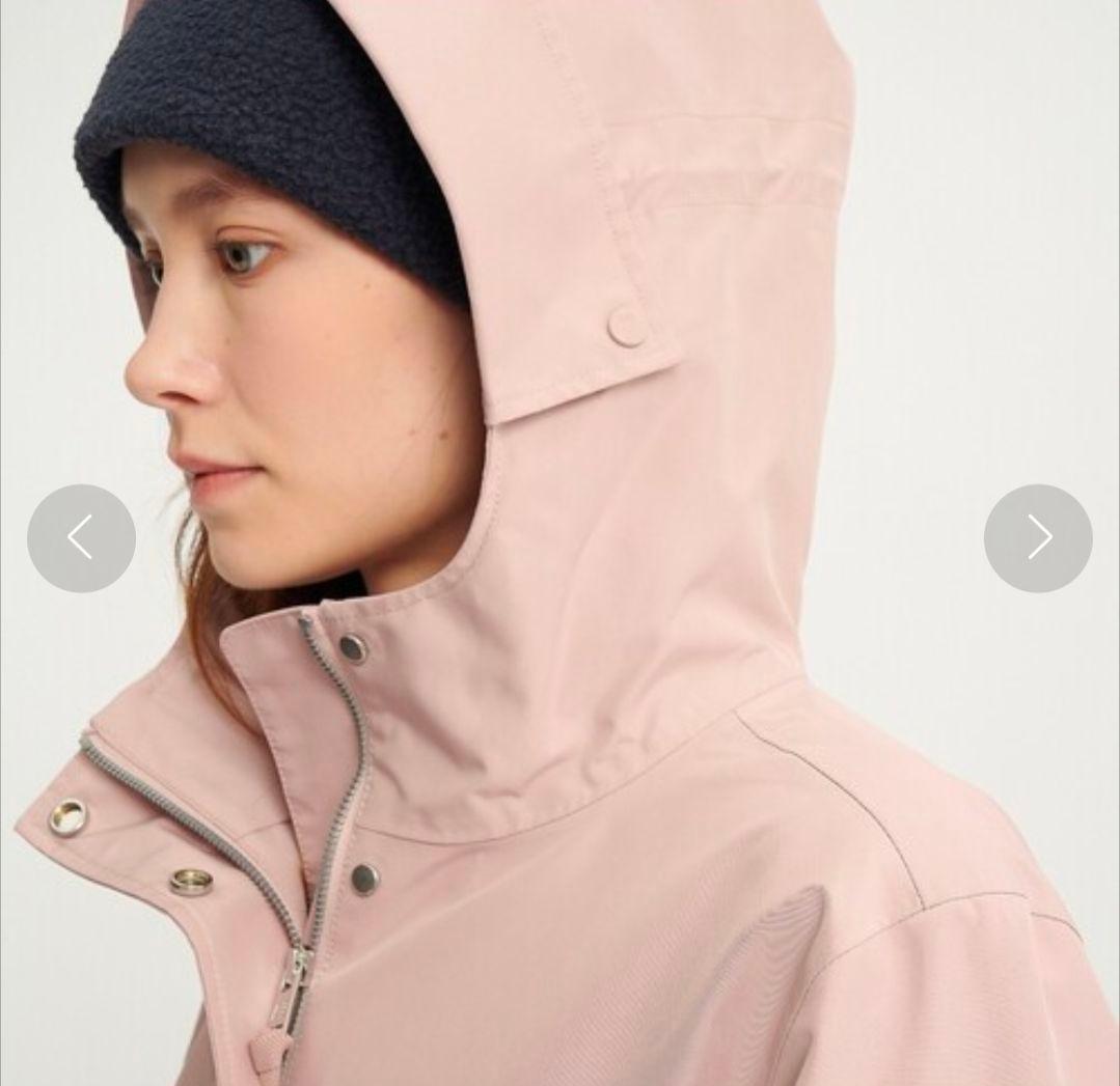 AIGLE エーグル ゴアテックス フーデッドジャケット ピンク