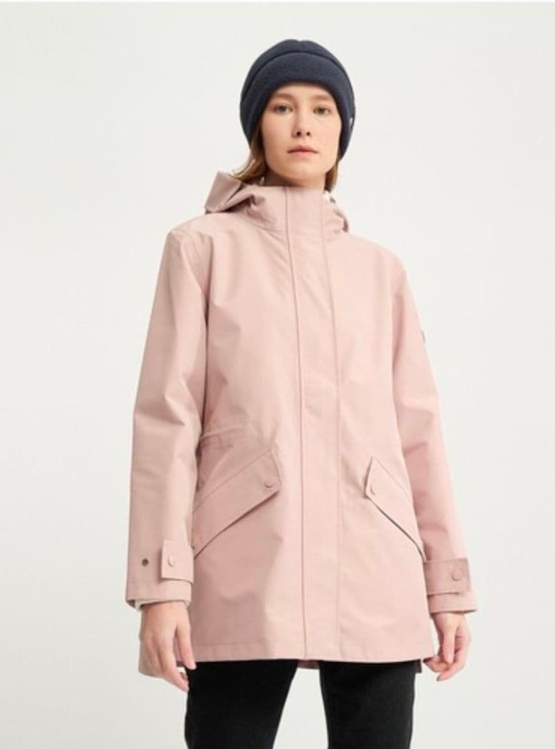 AIGLE エーグル ゴアテックス フーデッドジャケット ピンク