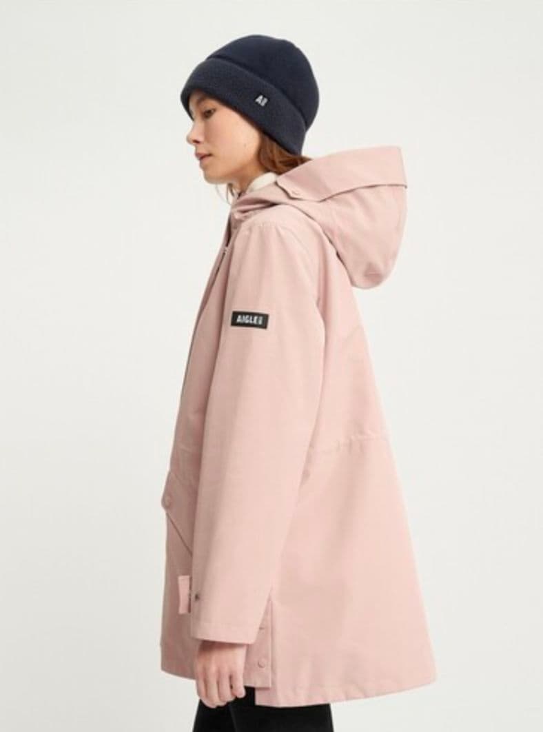 AIGLE エーグル ゴアテックス フーデッドジャケット ピンク