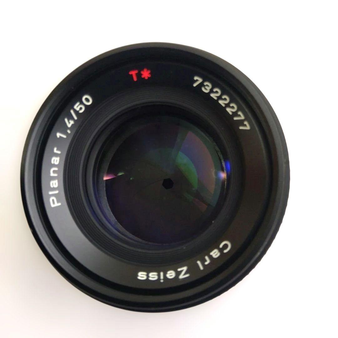 Carl Zeiss Planar 1.4/50レンズ 55ミリ Pフィルター