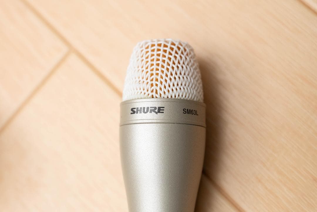SHURE SM63L インタビューマイク