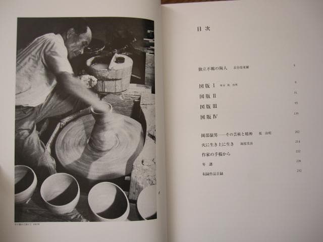 岡部嶺男 作品集「陶愁」　岡部嶺男　Mineo Okabe
