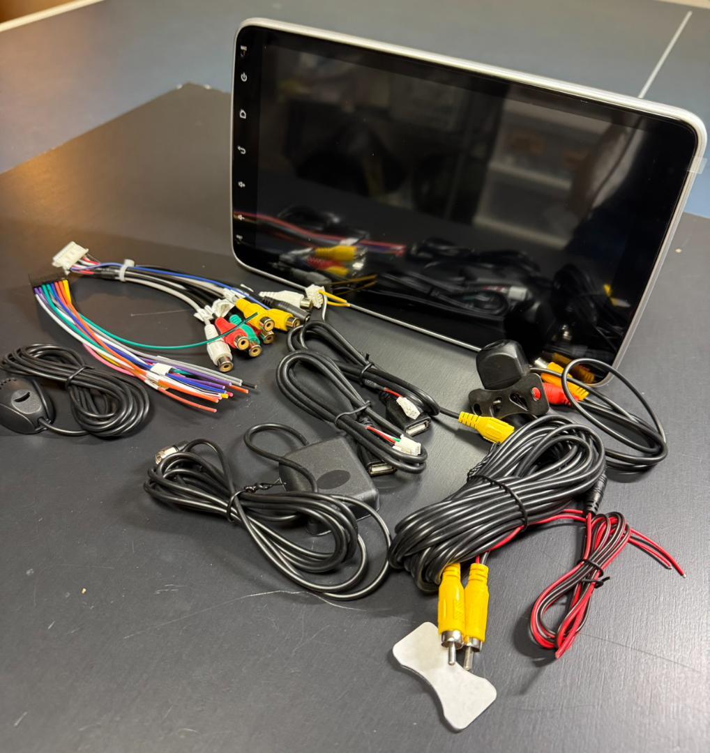 androidナビ　アンドロイドナビ　カーナビ　10インチ　バックカメラ付き