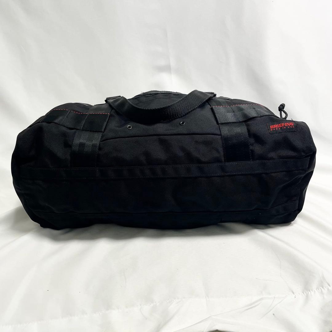 ブリーフィング　ダッフルバッグ　ボストンバッグ　カーゴ　ブラック　大容量　多機能