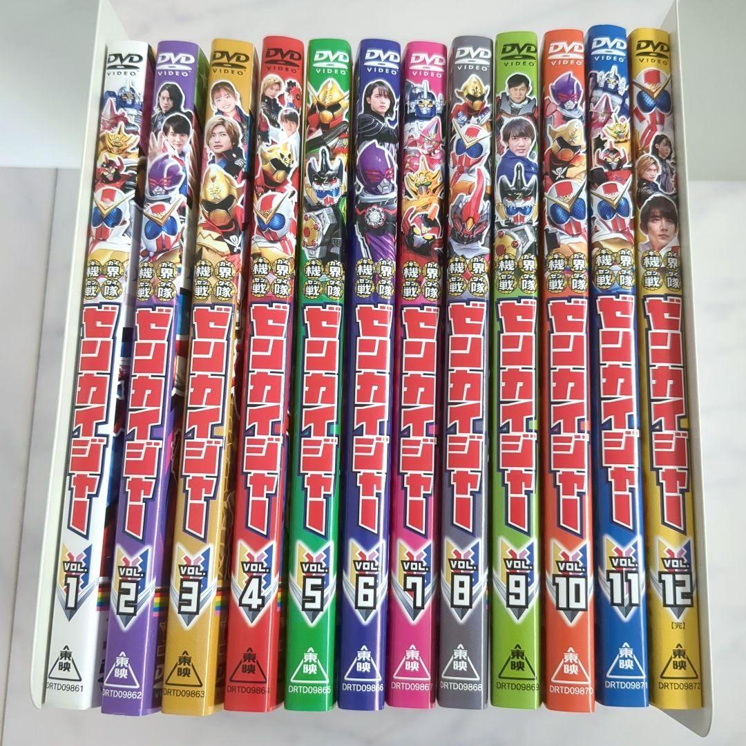 機界戦隊 ゼンカイジャー 全巻セット/DVD 特撮 ケースなし《レンタル落ち》