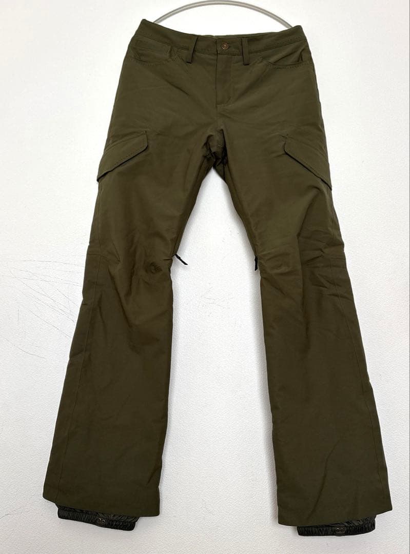 バートン　スノーボードパンツ　XS カーキ