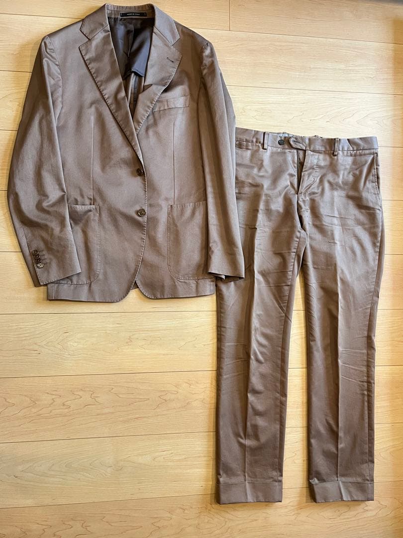 ピスタチオTAGLIATORE セットアップ48 / 7R ブラウン