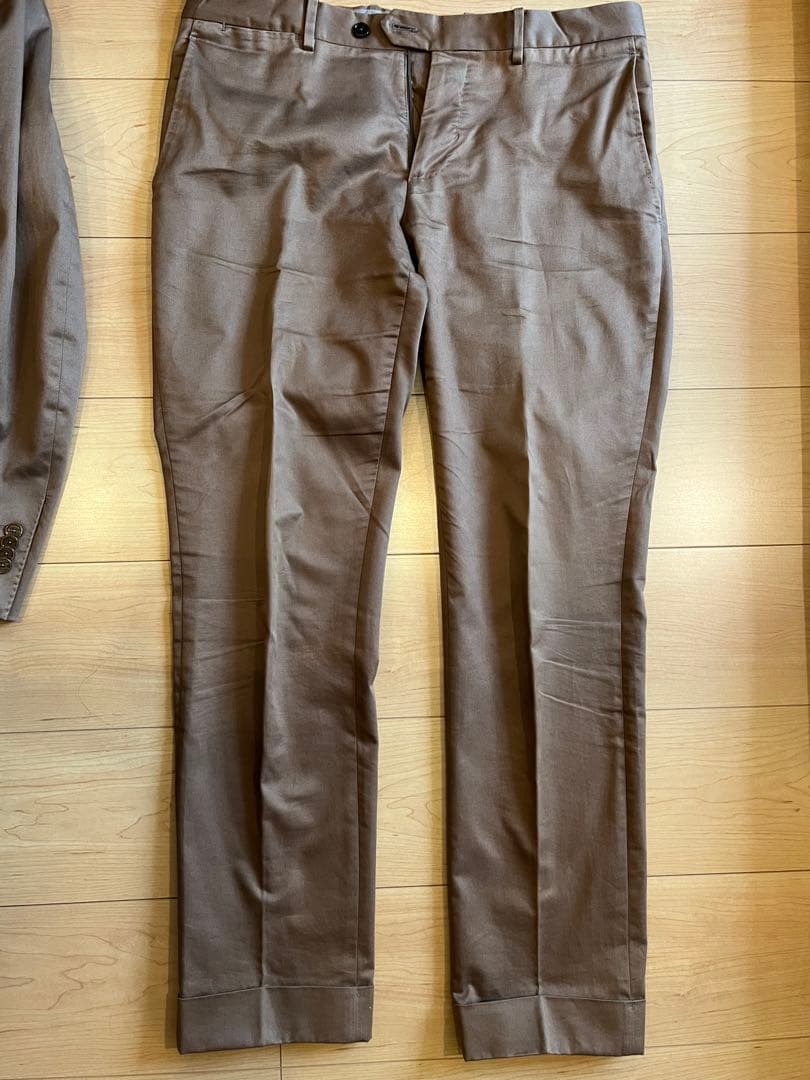 ピスタチオTAGLIATORE セットアップ48 / 7R ブラウン