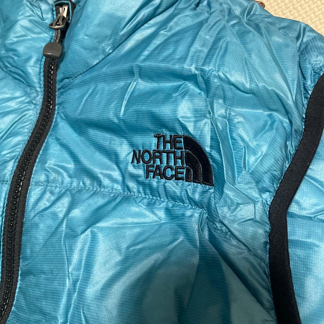 THE NORTH FACE★ダウンベスト★ブルー★ダウン72％ 蓄熱 人気商品