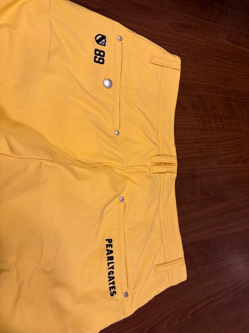 パーリーゲイツ　暖パン　サイズ５　イエロー