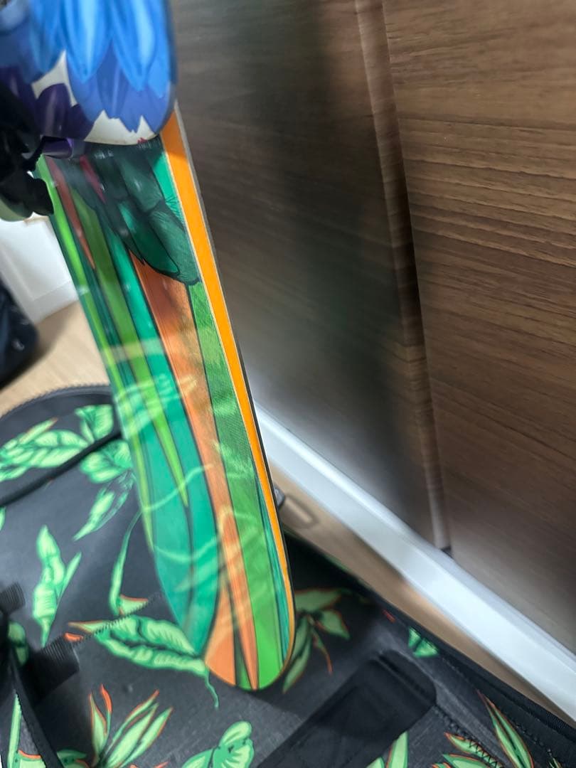 【一回使用・極美品】Drake 143 ボード FLUX Burtonケース