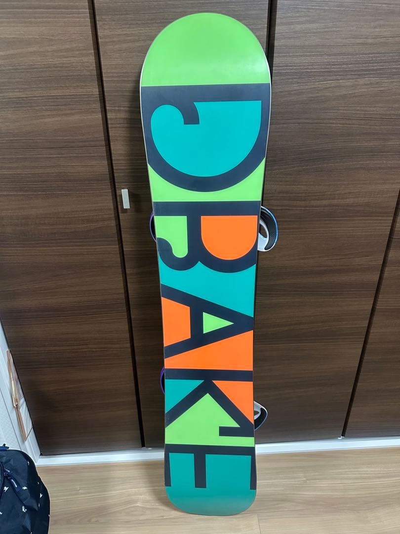【一回使用・極美品】Drake 143 ボード FLUX Burtonケース
