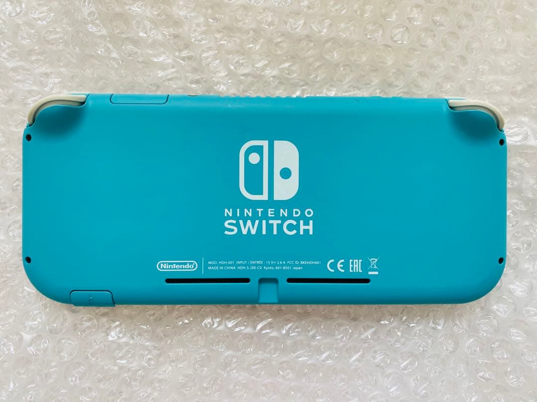 Nintendo Switch Lite本体　ターコイズ　充電器あり