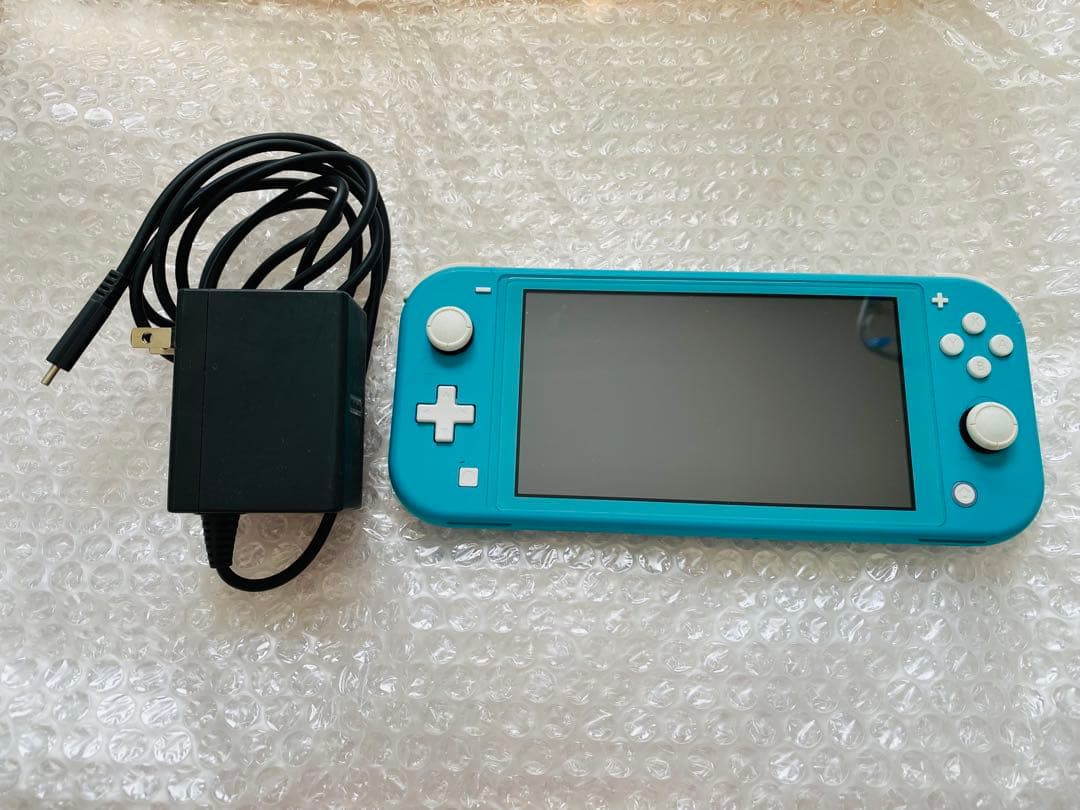 Nintendo Switch Lite本体　ターコイズ　充電器あり