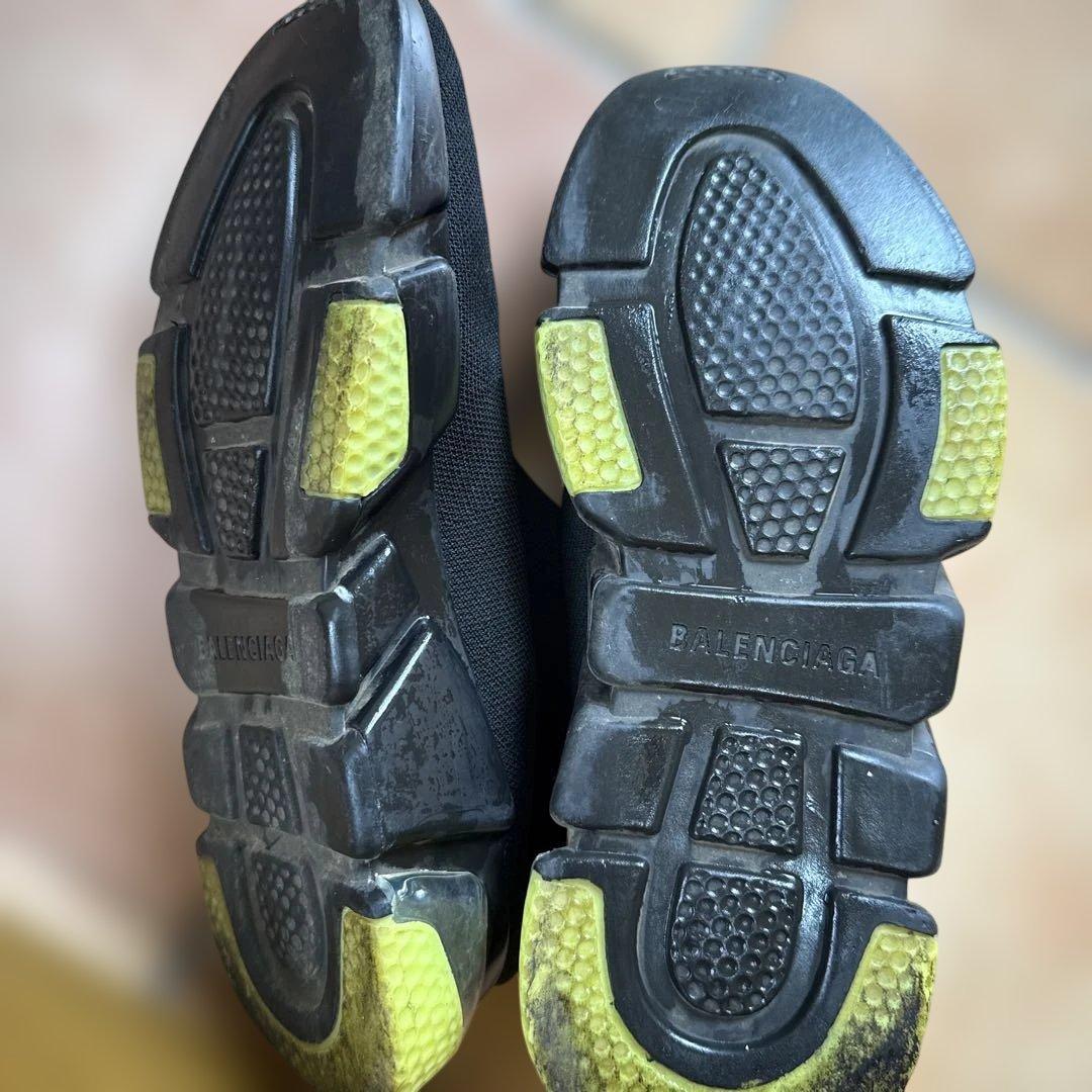 お値下！BALENCIAGA ブラック ニットスニーカー
