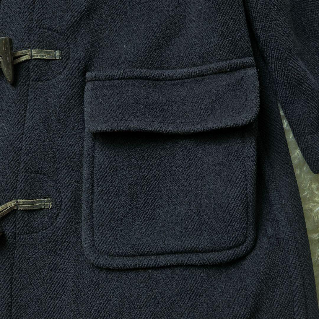 あにあに様希少✨FIRST 英国製 ダッフルコート ヘリンボーン メルトン　M