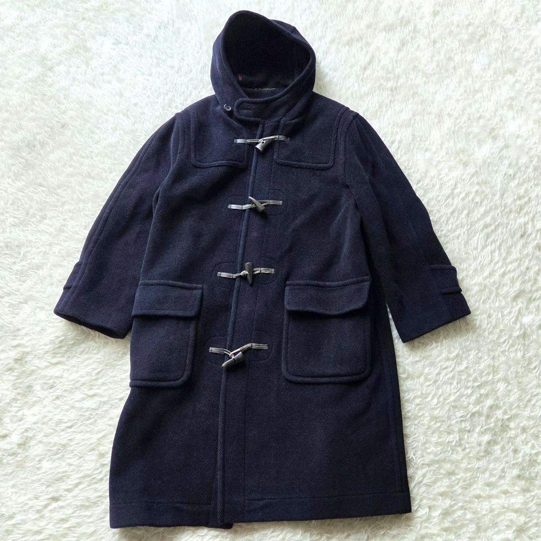 あにあに様希少✨FIRST 英国製 ダッフルコート ヘリンボーン メルトン　M