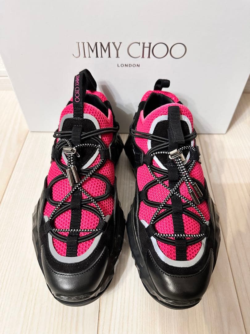 【新品未使用/値札有】JIMMY CHOO 193DIAMOND TRAIL
