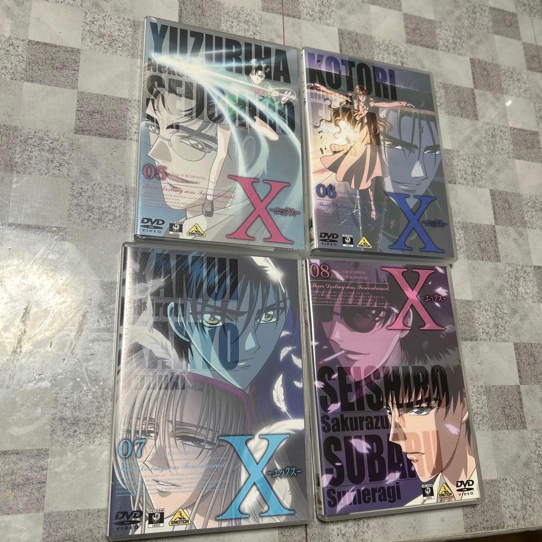 テレビアニメ【X エックス】DVD BOX4巻セットポストカード付clamp