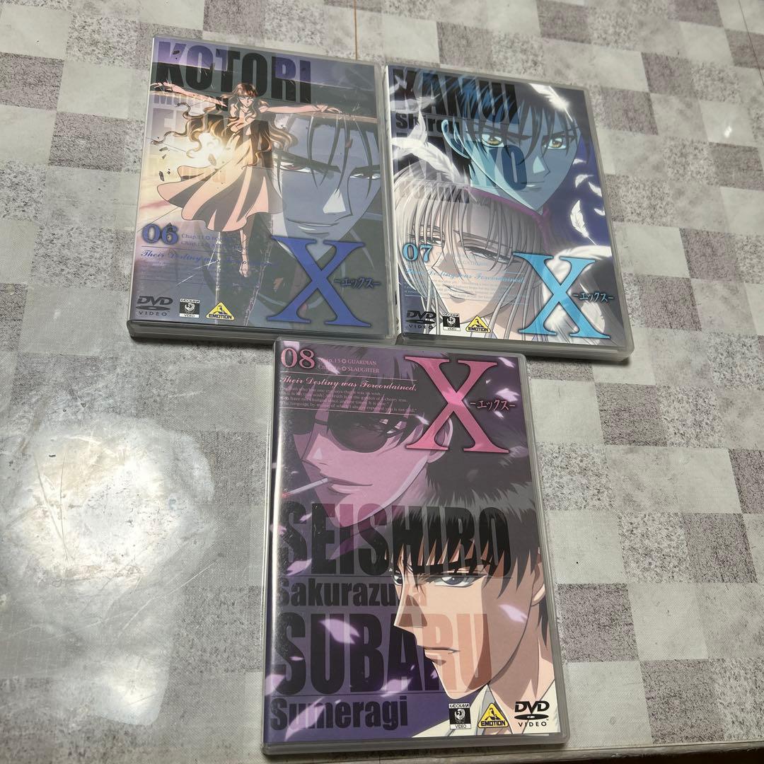 テレビアニメ【X エックス】DVD BOX4巻セットポストカード付clamp