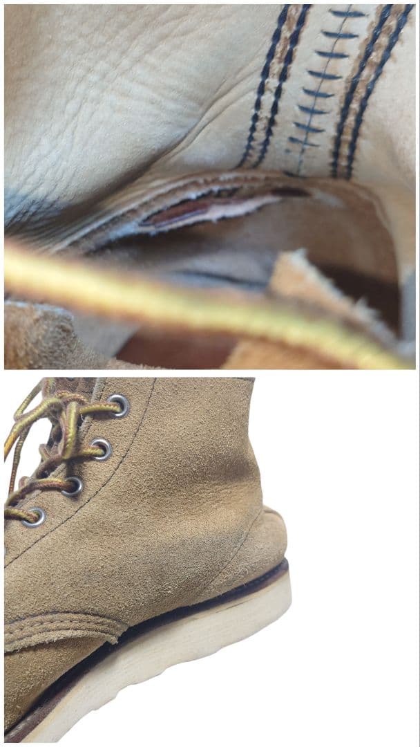 レッドウィング 犬タグ アイリッシュセッター スエード 9E