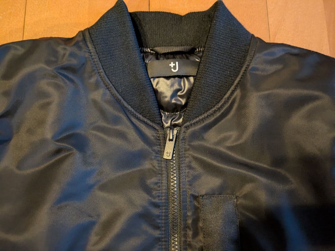 ユニクロ　＋J　 MA-1 ジャケット　Lサイズ 美品