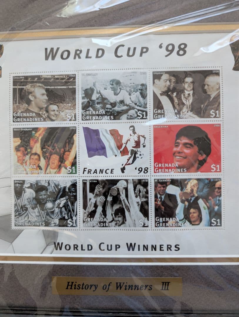 激レア　1998年WORLD CUP記念　France　2つセット