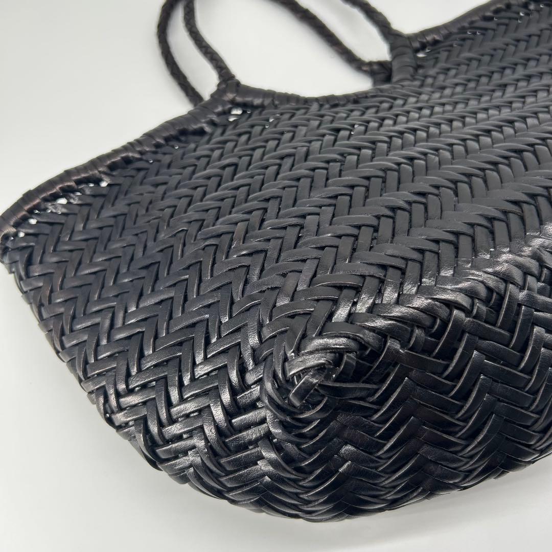 未使用級✨Dragon CHRISTOPHER レザー 編み込み トートバッグ