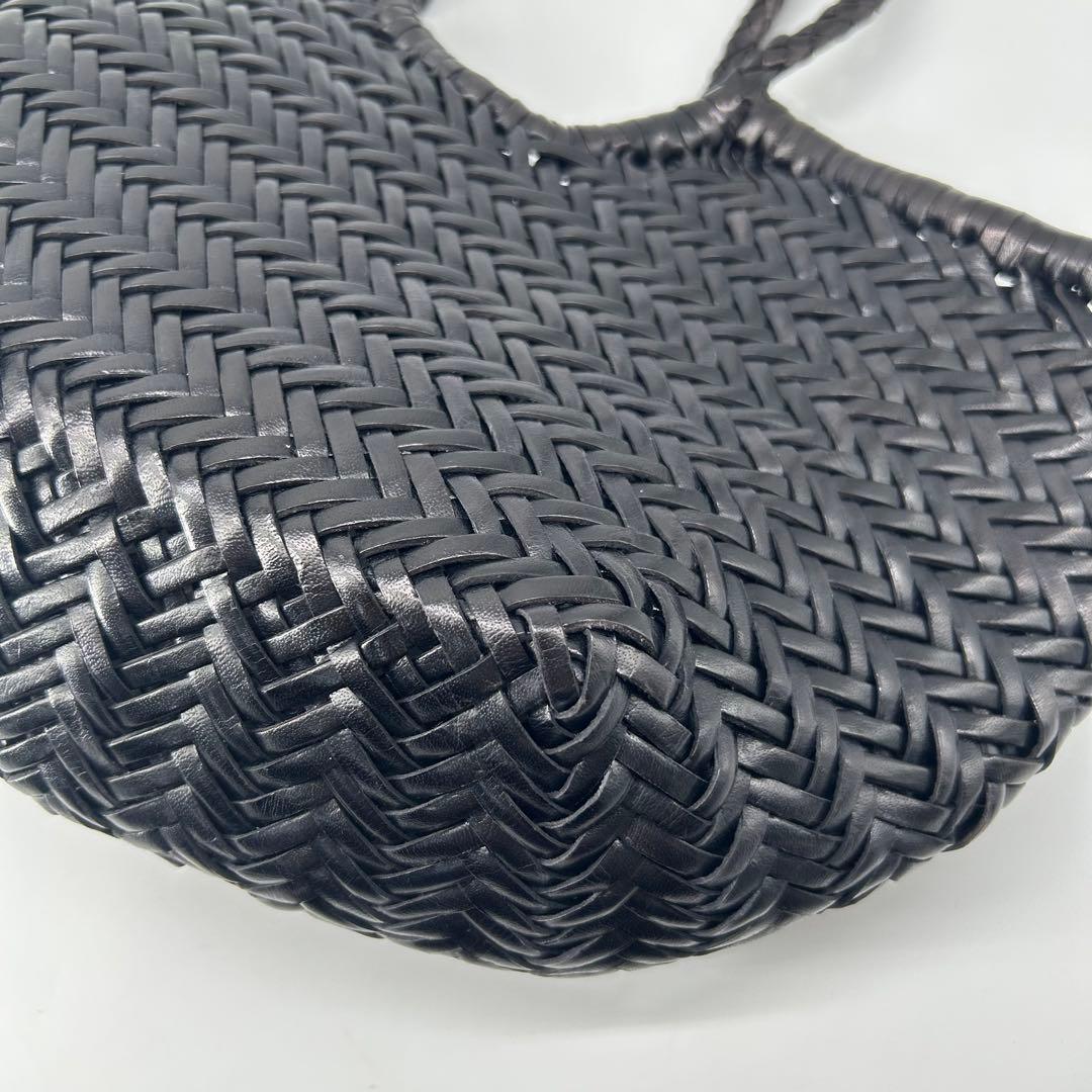 未使用級✨Dragon CHRISTOPHER レザー 編み込み トートバッグ